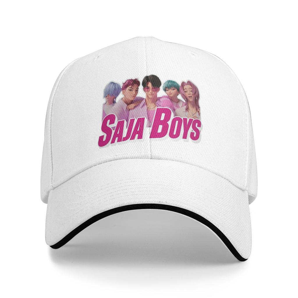 Летняя Повседневная Бейсболка Saja Мальчики Kpop Охотники на Демонов Kpop Рок Кепка Тракер Для Унисекс Мужчин Регулируемая y2k Ретро Бейсболки