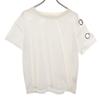 ZUCCa Made In Japan Short Sleeve With Eyelets T-shirt M White Tops Women Used