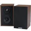 SOUNDWARRIOR Broadband Passive Radiator Equipped with 2WAY Speaker Wooden Small Bookshelf Speaker Droncone SW-SP1