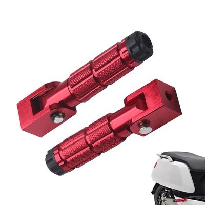 Подножки для мотоцикла Precision алюминиевый сплав Подножки для мотоцикла Противоскользящие многофункциональные складные подставки для ног Высокая прочность