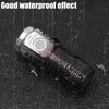 3 LED Bulbs Strong Flashlight Multi-functional USB Charging Compact Mini Portable Outdoor Fixed Focus Long Range Torch