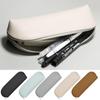 Makeup Pen Brush Storage Bag Pen Bag Leather Fashionable And Simple Universal Bag For Girls Portable Pen Bag