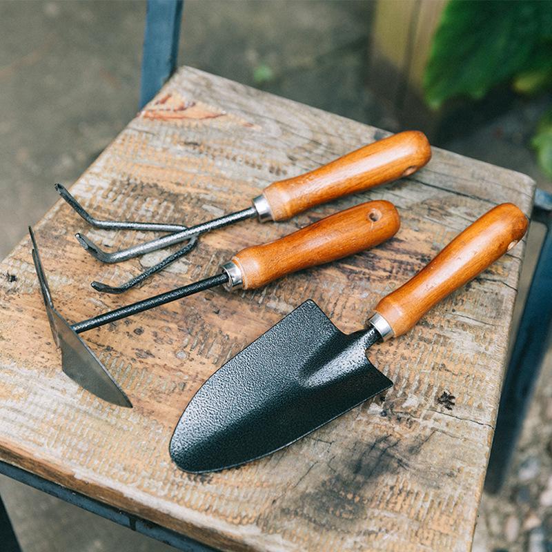 Инструменты для садоводства Железная лопата Лопата для рыхлой почвы Лопата для цветов Бытовая выкапывание и посадка цветов Маленькая железная лопата