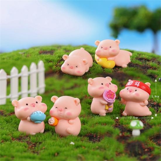 Орнамент Great Pig Компактный Розовый Орнамент