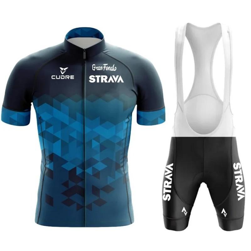 Mens Cycling Jersey Set Short Sleeve Breathable Mountain Road Bike Apparel Riding Gear