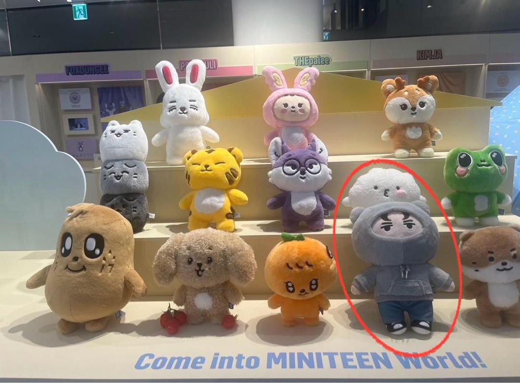 [USED] MINITEEN Pop-Up Plush Toy Seventeen Vernon