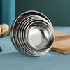 1 шт. Миска из нержавеющей стали 304 Двухслойная Утолщенная Миска для супа и риса 12/13/14/15/16/18 см Посуда для еды