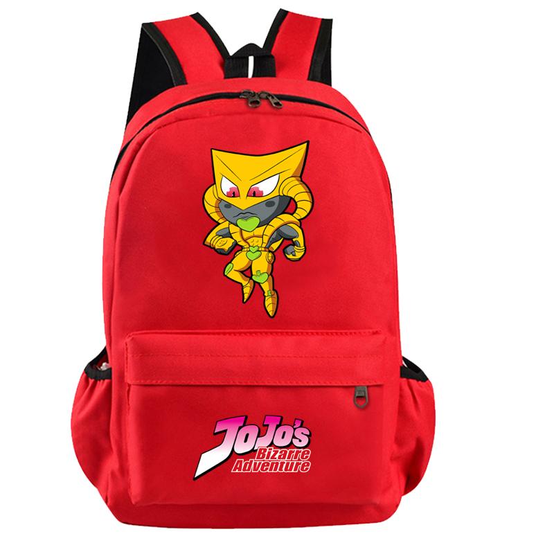 Anime Printed Adventure Backpack for Teen Gift School Bag Canvas Bookbag Girl Kawaii Rucksack Student Back To Schoolbag