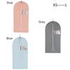 Clothes Bag Non Woven Fabric Dustproof Storage Suit Dust Cover Dustproof Zip Bag Garment Protector