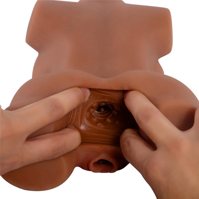 Сексуальная кукла с половиной тела, секс-игрушка для мужчин, товары для взрослых, большая задница, анальная реалистичная вагина, двухканальная карманная киска, мужские мастурбаторы