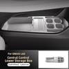 For ONVO L60 Silicone Storage Box  Center Console under Layer Modification Special Car Interior Accessories Organizer
