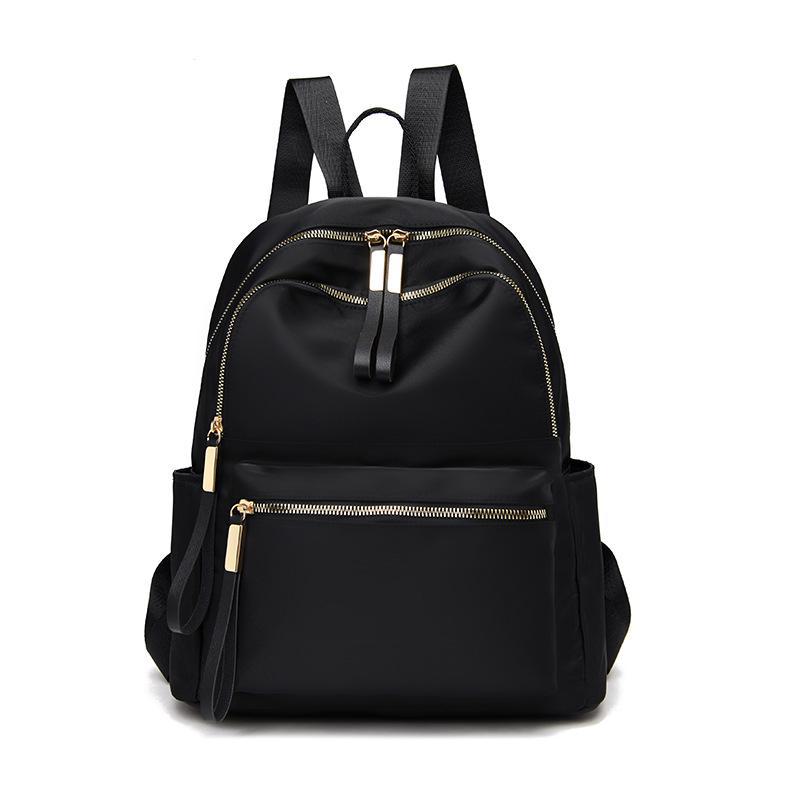 Korean Style Trendy Women's Oxford Cloth Backpack for Travel & Leisure