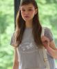 LETTER FROM MOON Butterfly Ribbon Crop T-Shirt (Melange Grey)