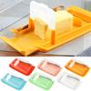 С крышкой, резаком, ложкой, пищевого холодильника, сохраняющим свежесть, контейнер для пищевых продуктов с сыром