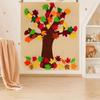 Thicken Felt Fall Tree Craft Kit Thanksgiving Education Toy New Montessori Busy Board  for Kids