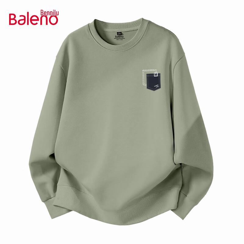 Baleno Men's Heavyweight Crewneck Sweatshirt