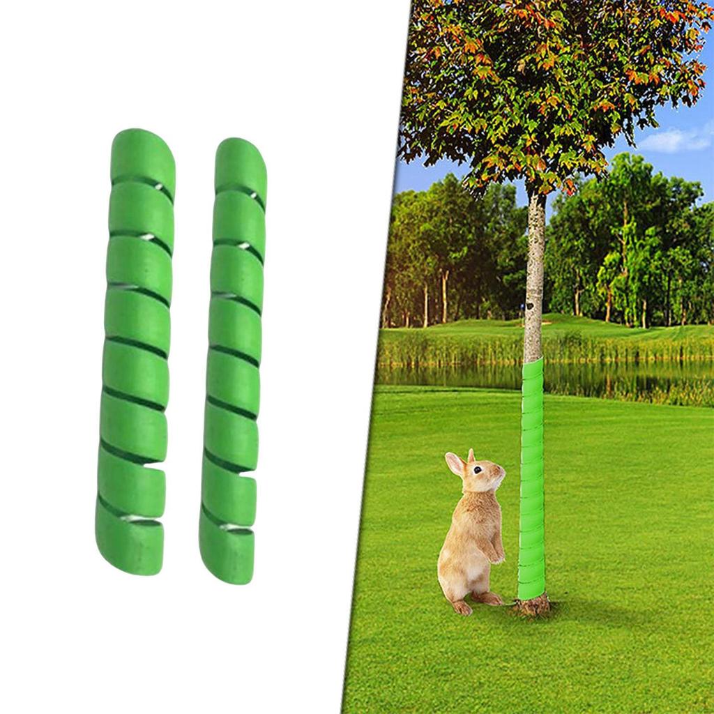 2 Pack Portable Heavy Duty Tree Trunk Protectors, Protect From Deer, Animals, Lawn Mowers, String