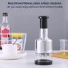 Кухонная Дробилка Ручной Пресс Чеснокодилка Мясорубка Лезвия Из Нержавеющей Стали Ручная Чеснокодавка для