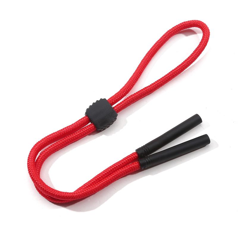 Регулируемые спортивные ремешки для очков из полипропилена, многоцветные противоскользящие шнурки, веревки для очков, шнурки для очков, цепочка для очков