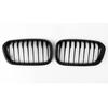 Запасная передняя решетка радиатора капота ABS 1 планка для BMW 1 серии F20 F21 2015-2017 Автомобильный стайлинг Передний бампер Гоночные решетки