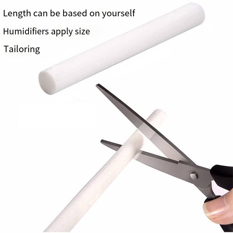 7 мм увлажнитель воздуха ароматерапевтический аппарат сменный ватный стержень 20 шт можно разрезать в соответствии с размером увлажнителя воздуха ватный стержень