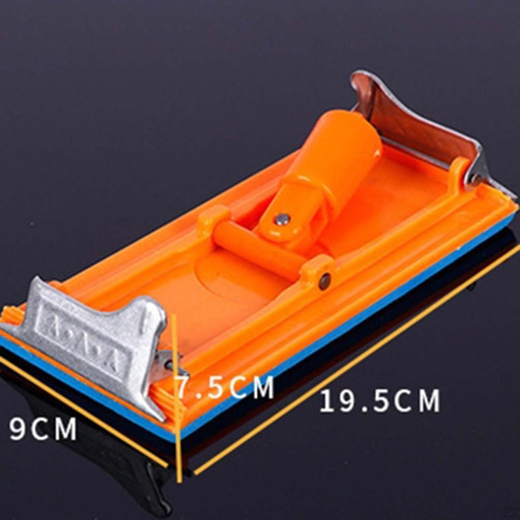 Держатель для шлифовальной бумаги для затирки швов, инструмент для кладки премиум-класса, шпатель для сухой штукатурки с ручным управлением