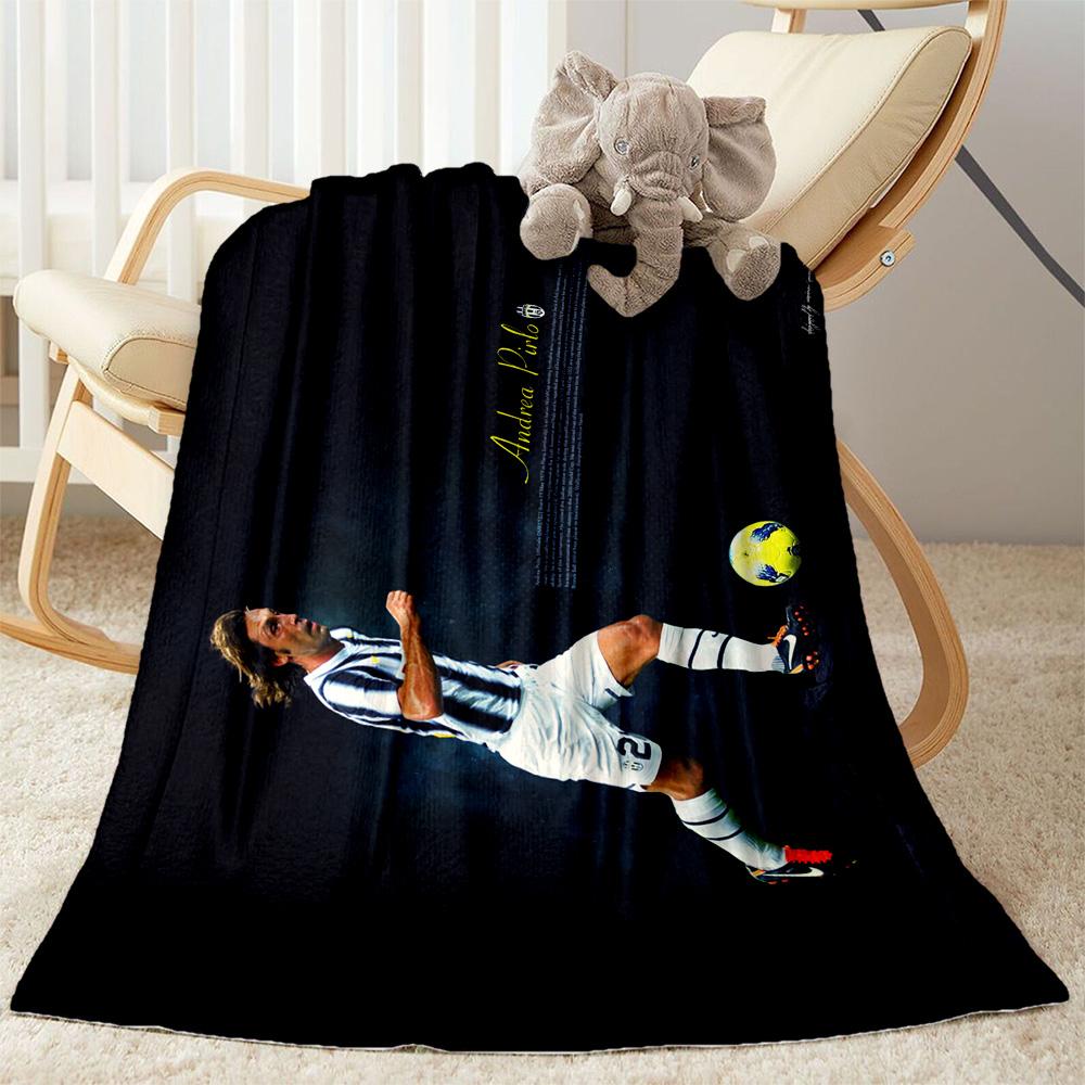 Ac Milan Celebration Moment Blanket Soft & Cozy Suitable for Couch Sofa Picnics Four Seasons Multipurpose Modern Style Birthday Christmas Gift Blanket