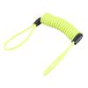 3.5 MM Motorcycle Bike Atv Scooter Disc Lock Security Reminder Cable Tool Lemon Yellow