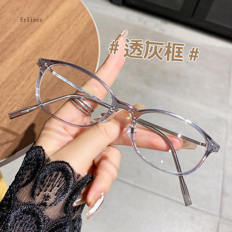 Metal Women Square Reading Glasses Frame Retro Men Clear Anti Blue Light Optical Eyewear Blue Light Glasses Eyeglasses Óculos