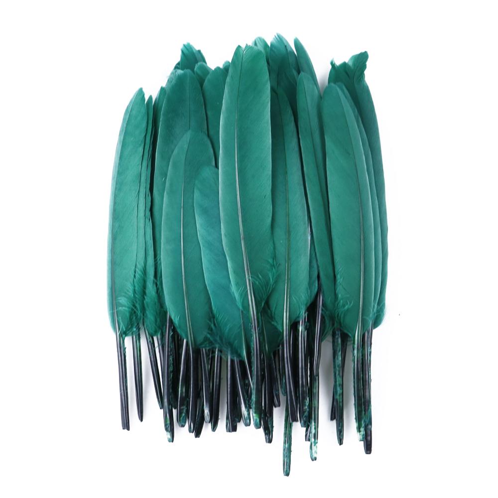 Colored Natural Goose Feather 4-6inch Bulk Feathers for Craft Jewelry Headress Wedding Party Carnival Plume Decoration