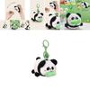 Adorable Plush Panda Keychain Accessory For Cute Bag Charm And Gift Idea