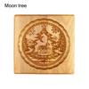 Cookie Stamp 3D Gingerbread Cookie Mold Carved Cookie Mold Baking Mold Wooden Cookie Mold