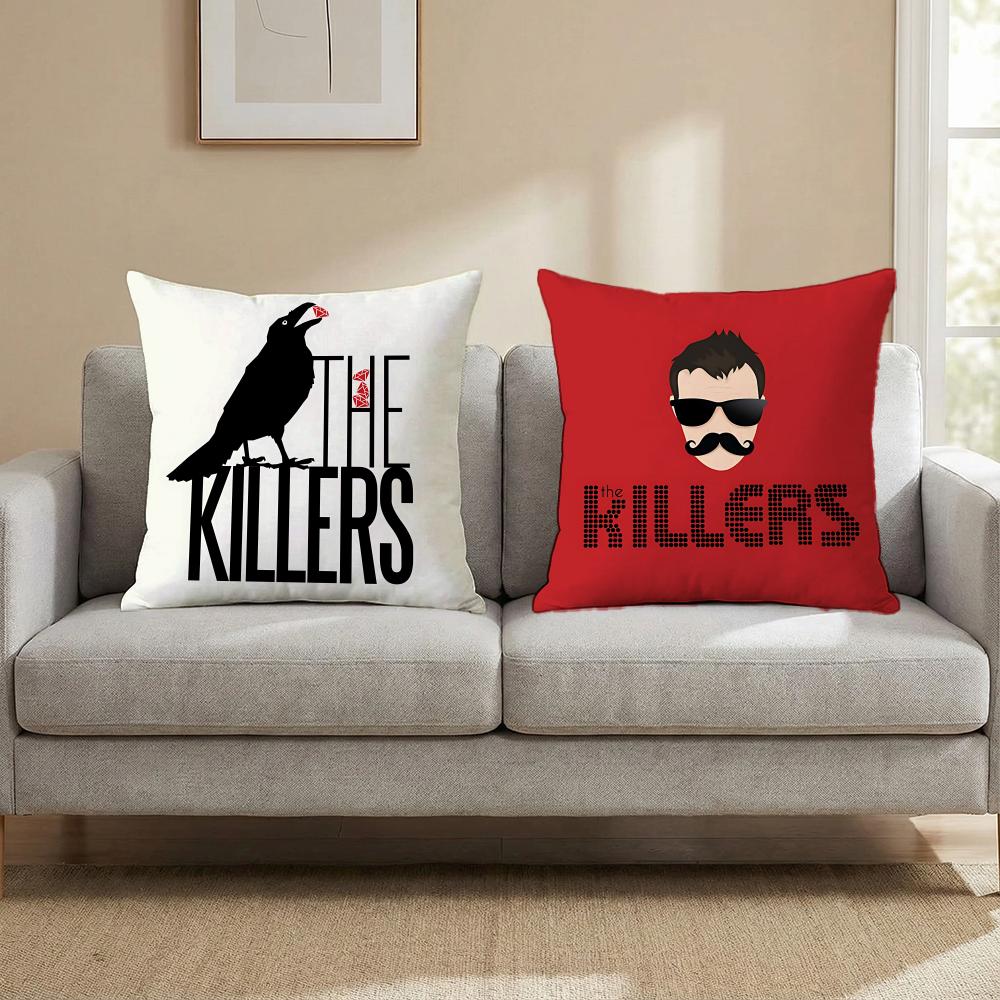 Rock The Killers Cushion Cover Cushion Cover Set 4Pcs 50X50 45X45 40X40 Pillowcase Decorative Sofa Home Decor