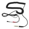 Headphone Coiled Audio Cable with Adapter for HD25 HD560 HD540 HD430 HD250