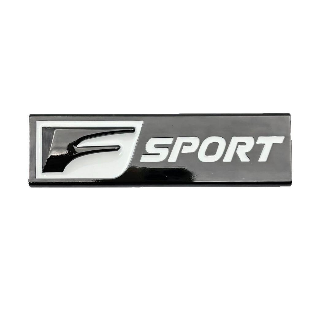 FSPORT Metal Emblem for Lexus: Side Door, Fender, and Rear Sports Modification