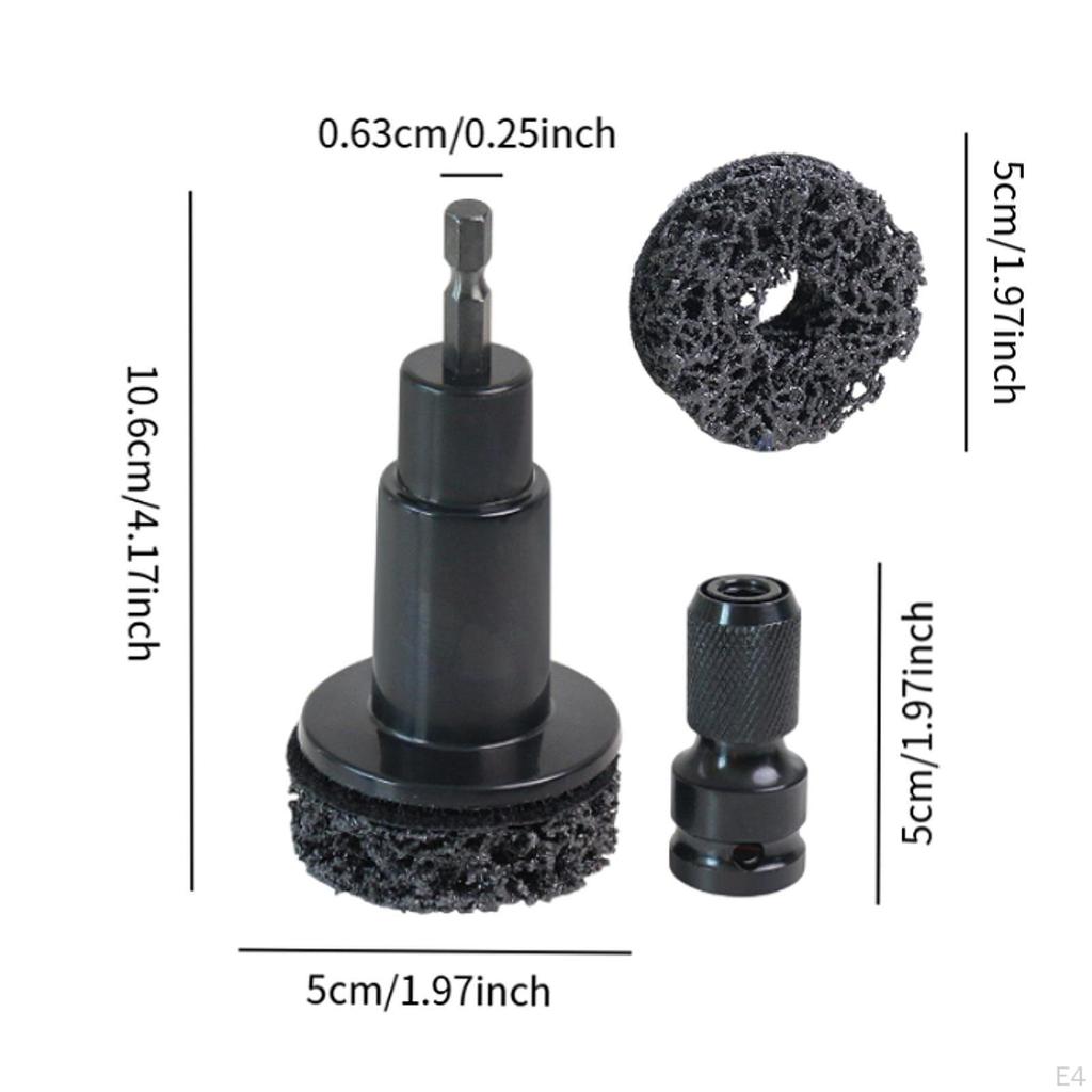 Инструмент для удаления ржавчины и ступицы колеса Детейлинг автомобиля Удаляет пыль, масло, грязь Профессиональный шпильки