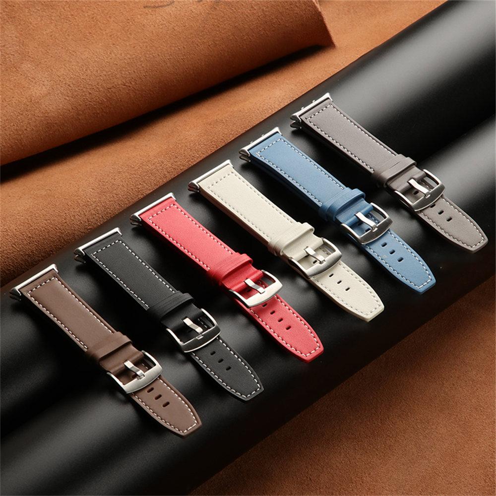 Для Honor Watch 5 Ремешок для часов из натуральной коровьей кожи Замена Регулируемый ремешок