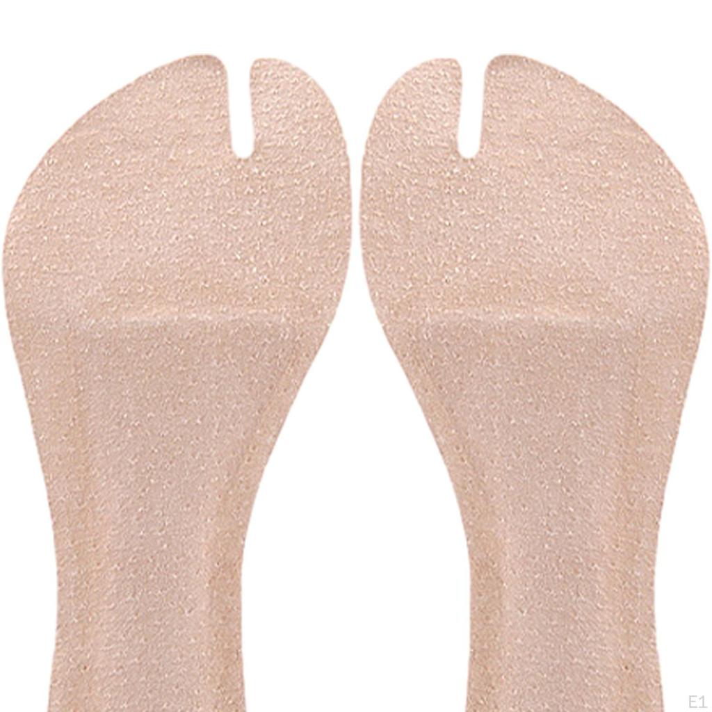 Вставки для подушечек стопы, стелька с разделенным носком, подушечки для сандалий, стельки для шлепанцев для женщин