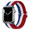 Плетеный ремешок-петля для Apple Watch 45 мм 41 мм 44 мм 40 мм 49 мм 46 мм 42 мм Дышащий ремешок iWatch Series 10 9 8 Ultra 7 6 5 4 SE