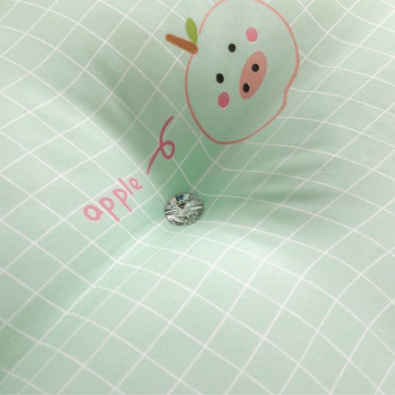 Bed Back Cushion Thicken Quilted Padded Anti-collision Princess Style Large Backrest Removable and Washable Tatami Waist Cushion