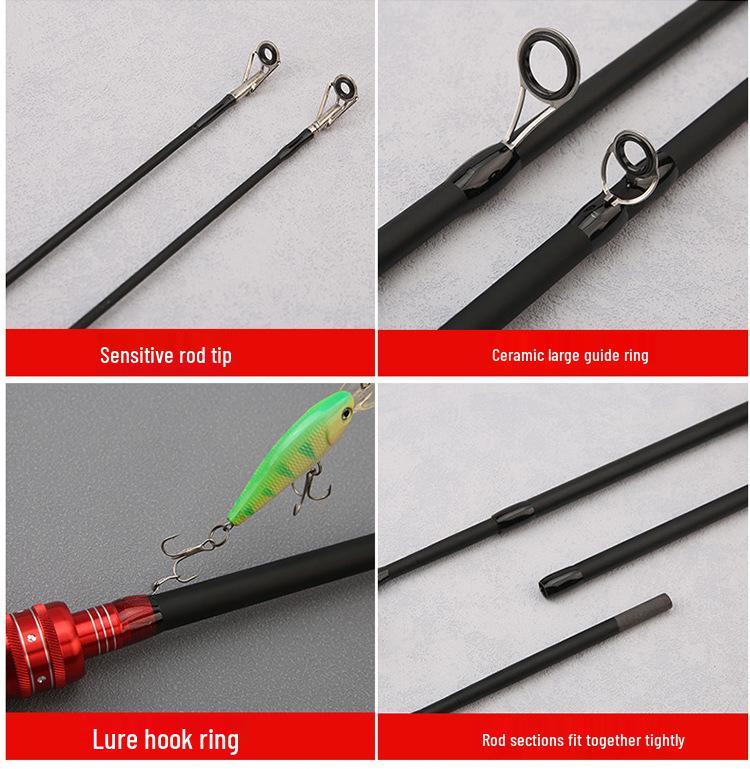 Long Cast Sea Fishing Rod Set - M Action for Big Game