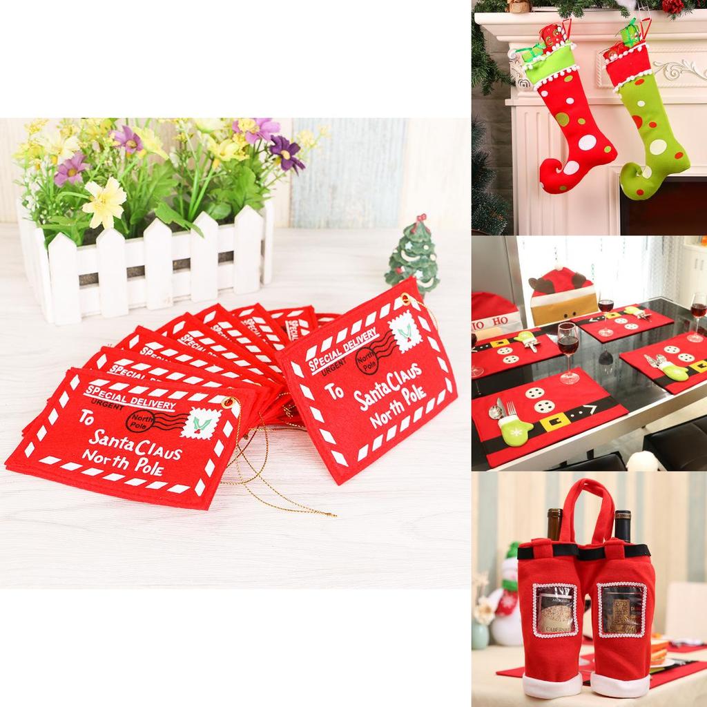 Vibrant Santa Pants Christmas Candy Bags Enhancing Your Holiday Decor Style