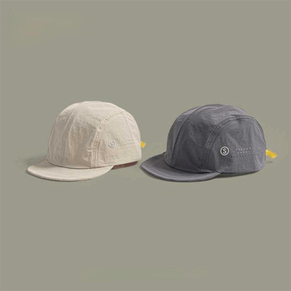 Solid Color Mesh Baseball Cap Adjustable Soft-brimmed Quick-drying Sunshade Cap Breathable Soft Top Outdoor Running Cap Unisex