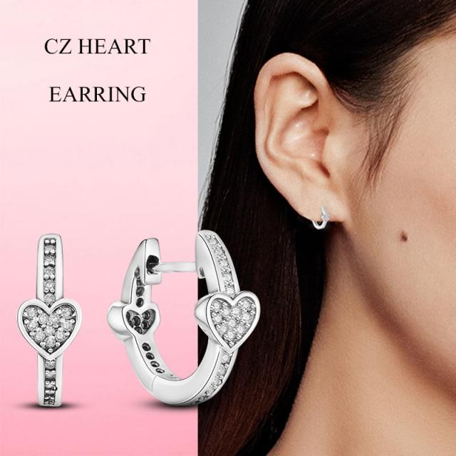 925 Серебряные серьги-гвоздики Женские модные серьги-гвоздики Ювелирные изделия