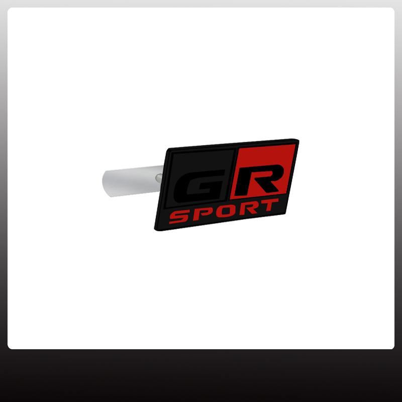 dclky10 GR Sport Car Grille Badge Sticker For Gazoo Racing C-HR RAV4 Mirai Avensis Toyota Logo Metal Trunk Emblem Decoration Accessories