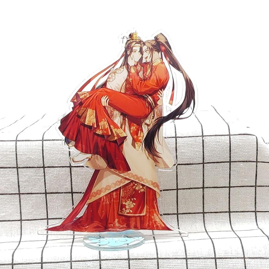 1 шт. Mo Dao Zu Shi, акриловая фигурка-подставка, экшн-игрушка, Grandmaster of Demonic Wei Wuxian Lan Wangji, стоячая тарелка, украшение для рабочего стола