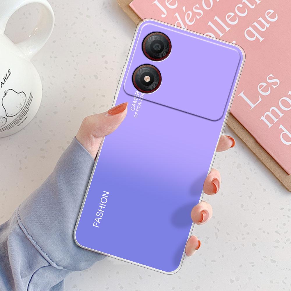 For ZTE Blade A34 Case For ZTE Blade A54 Cover Fashion Clear Protect Soft Silicone Phone Cases For ZTE Blade A34 A54 Coque Funda