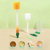 Многофункциональная щетка для чистки чашек с длинной ручкой, щетка для мытья чашек, инструмент для чистки стеклянных молочных бутылок