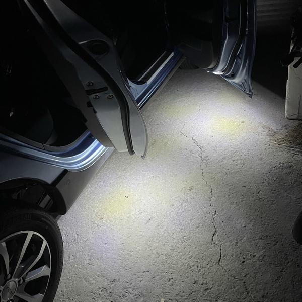 Автомобильный светодиодный приветственный светильник с магнитным управлением, USB-зарядка, автоматическая открытая дверь, безопасная сигнальная лампа для предотвращения столкновений