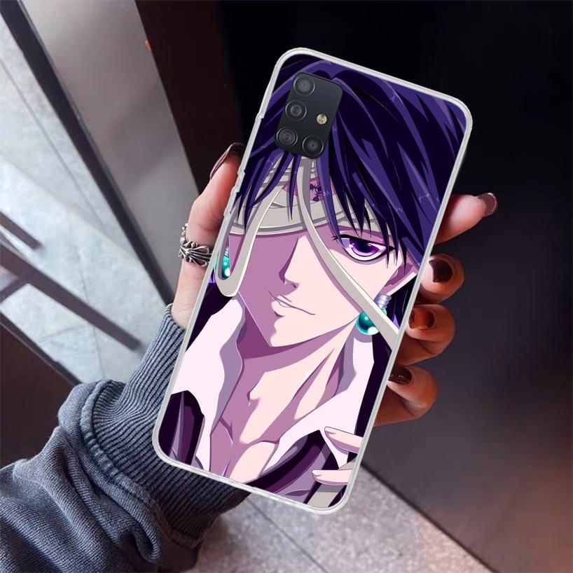 Huner X-Hunters Chrollo Shizuku Phone Case For Samsung Galaxy A12 A52S A42 A32 A22 A51 A50 Note 20 Ultra 10 S10 Plus A71 A70 A31